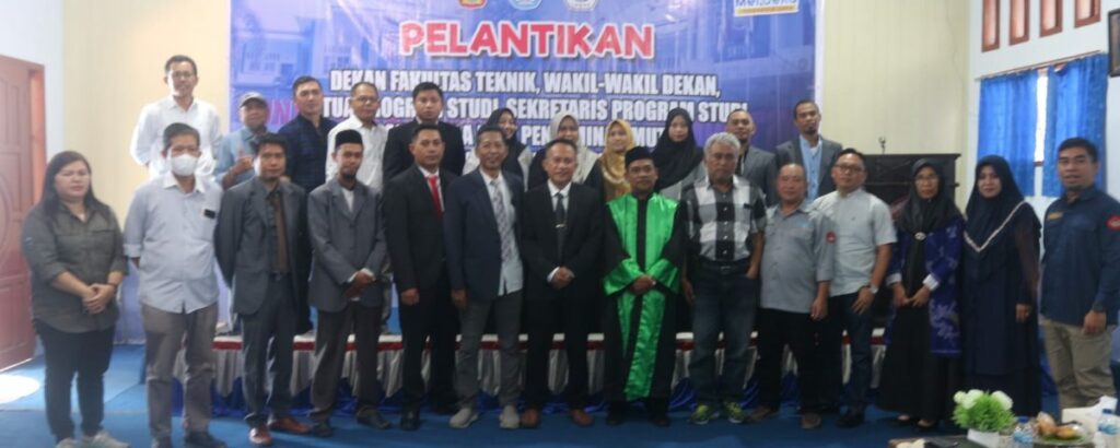 Rektor Untika Luwuk Kembali Melantik Beberapa Pejabat Fakultas Dilingkungan