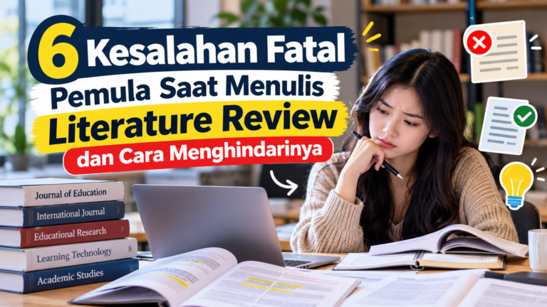 6 Kesalahan Fatal Pemula Saat Menulis Literature Review dan Cara Menghindarinya