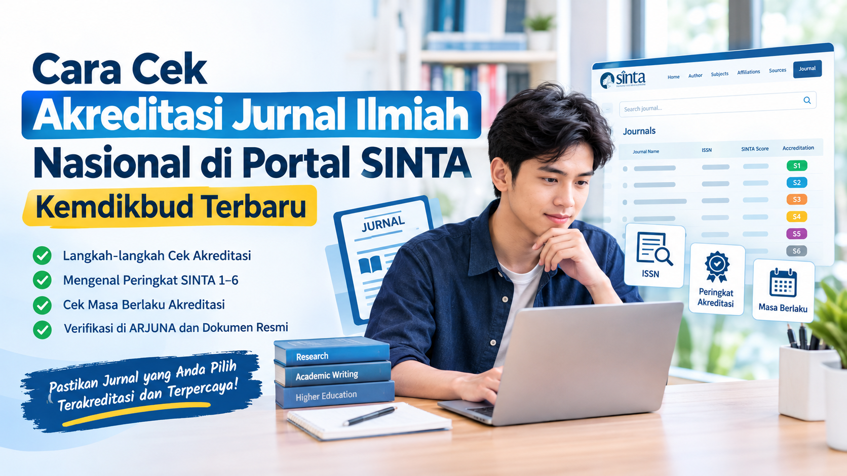 Cara Cek Akreditasi Jurnal Ilmiah Nasional di Portal SINTA Kemdikbud Terbaru